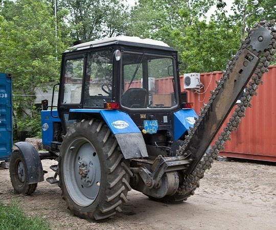 Траншеекопатель в аренду в Ессентуках и  Ставропольском крае